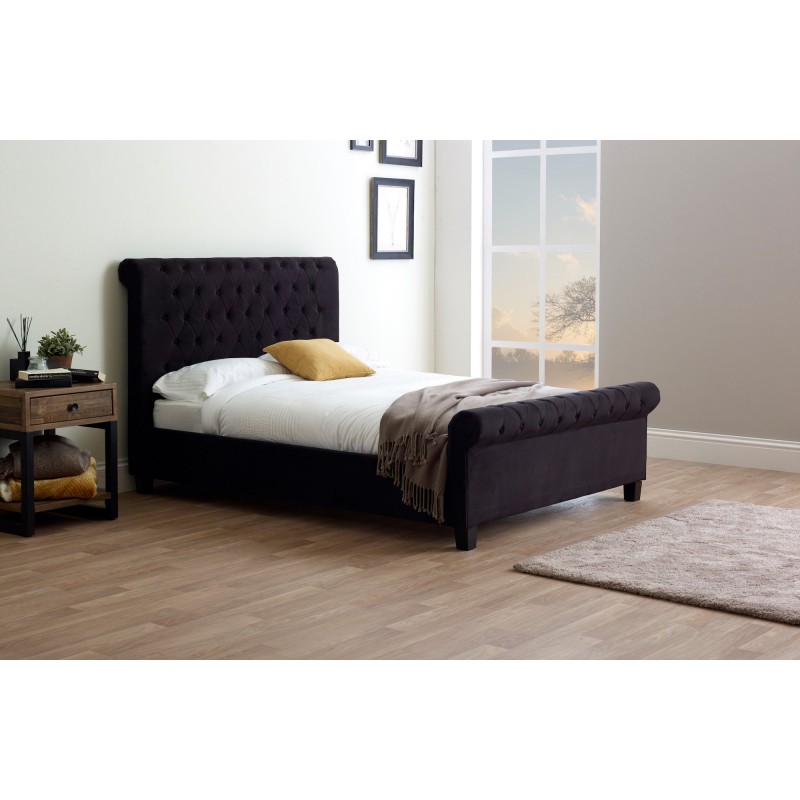 LL Orbit Black 5ft Bedstead